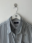 YOHJI YAMAMOTO Y'S - late 2000s DOUBLE LAYER SHORT SLEEVE SHIRT