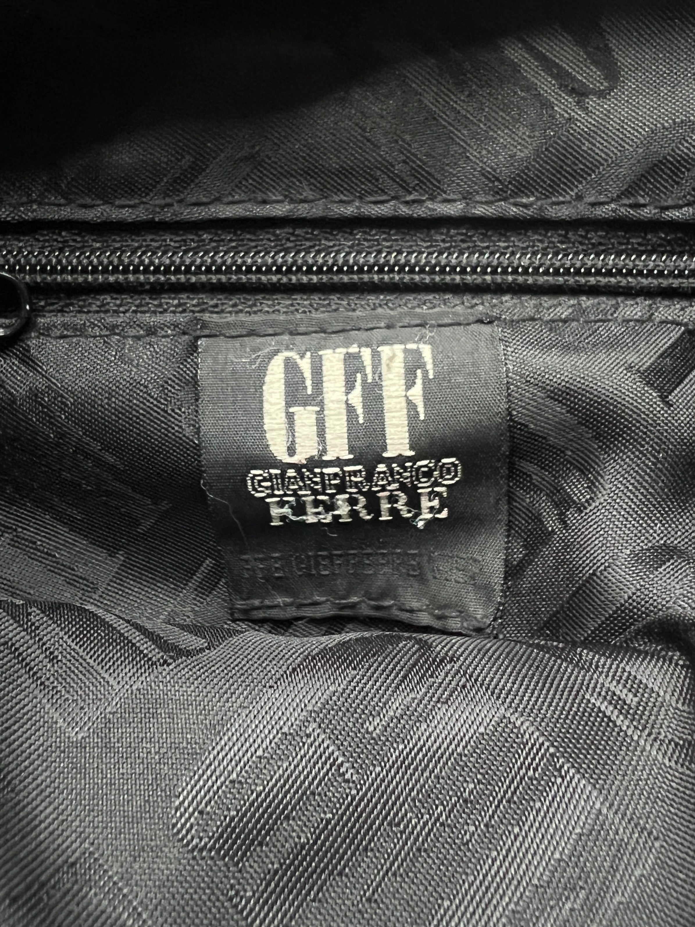 GIANFRANCO FERRÉ - 1990s ZIPPABLE STRAPS BACKPACK