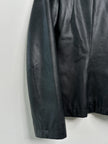 ISSEY MIYAKE - S/S 2006 FAUX LEATHER JACKET WITH SCULPTURAL NECK