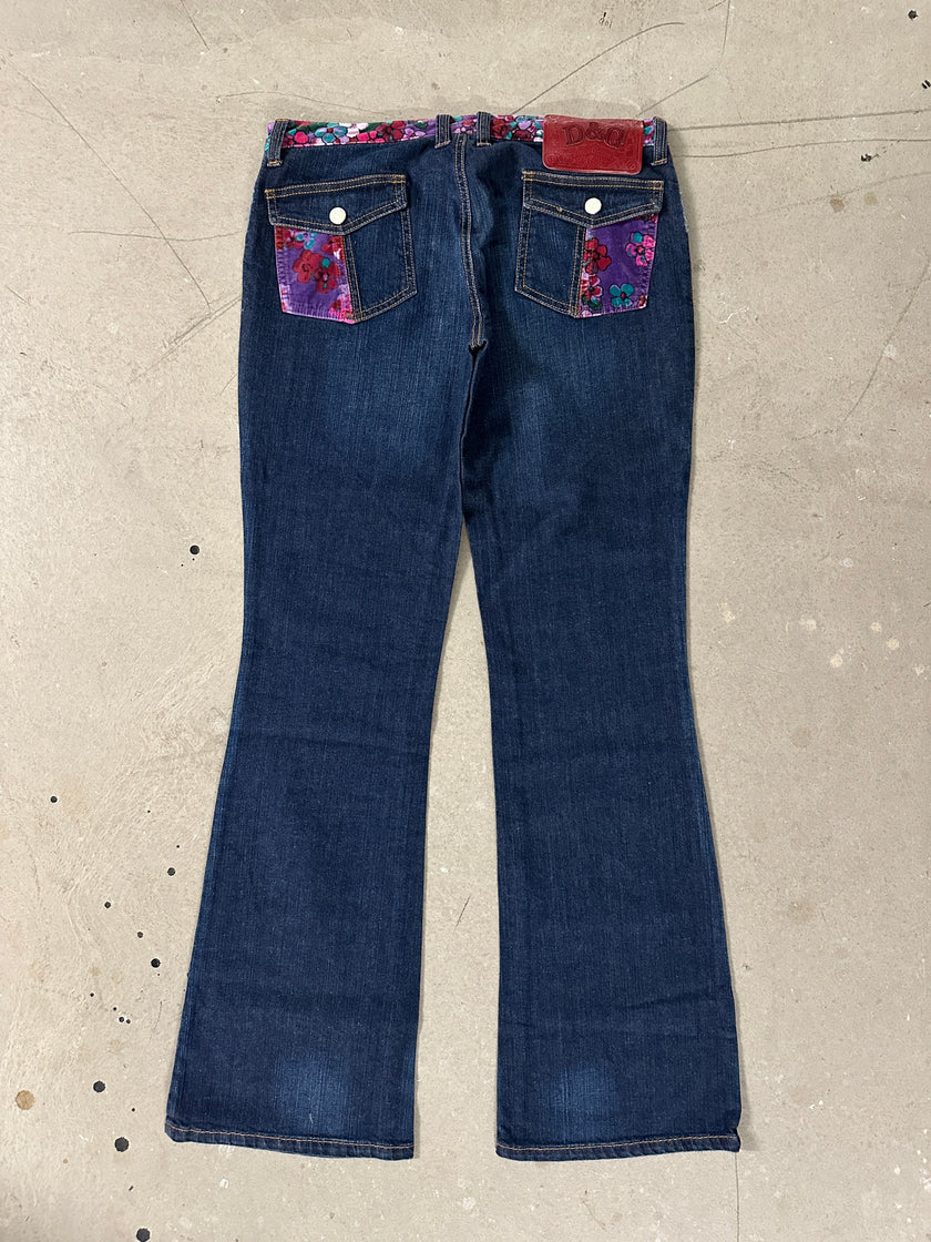 DOLCE & GABBANA - 2000s FLARED JEANS