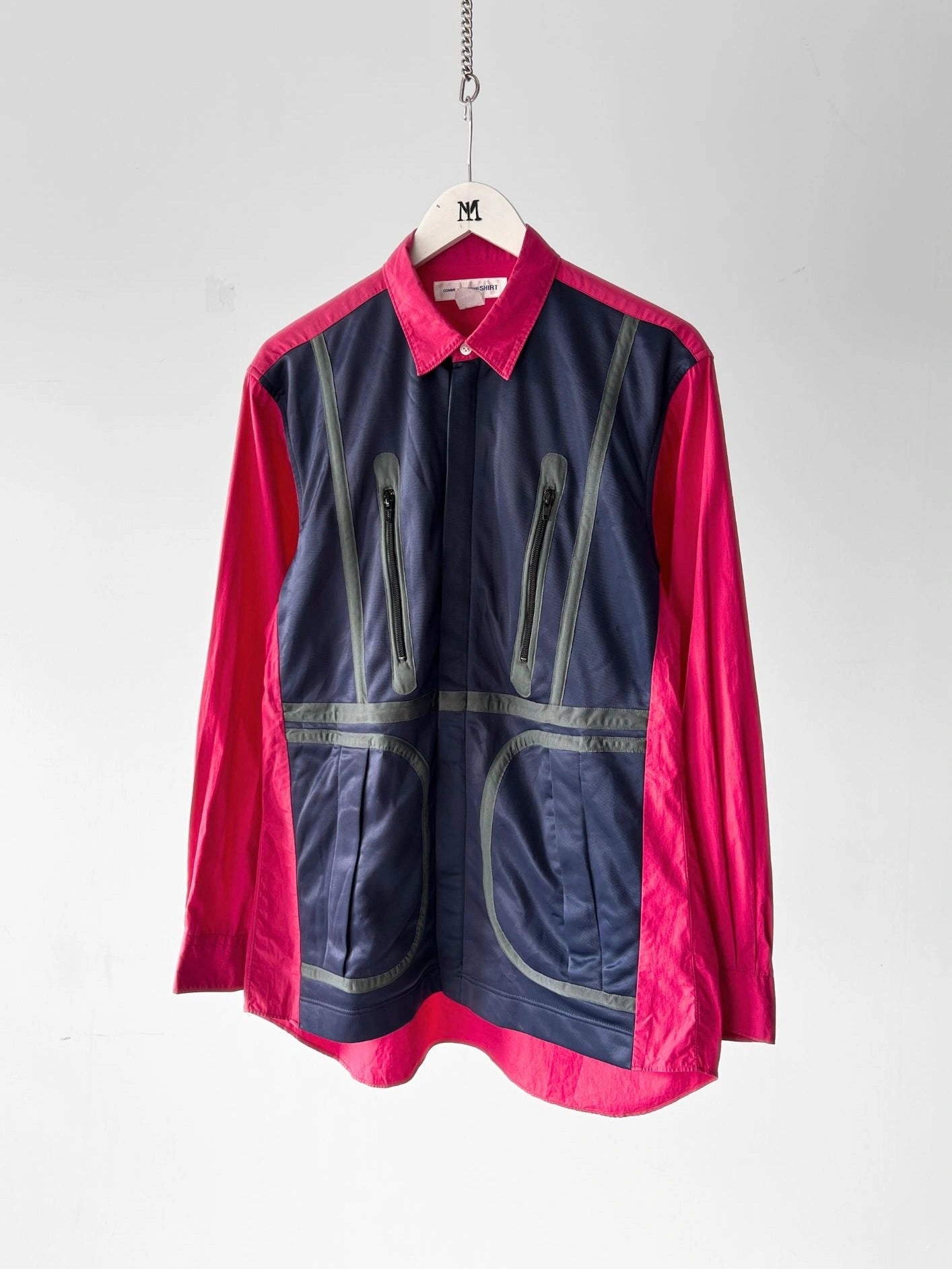 COMME DES GARÇONS – 1990s TECH PANEL WORK SHIRT