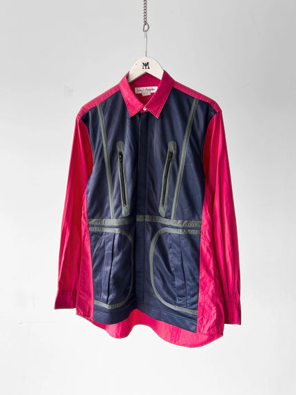 COMME DES GARÇONS – 1990s TECH PANEL WORK SHIRT