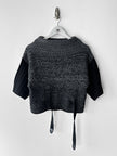 DANIELE ALESSANDRINI - early 2000s BOXY CHUNKY KNIT TOP