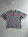 1980s STRIPED CREW NECK T-SHIRT