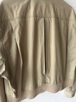 VALENTINO - 1980s CROP FIT LIGHT BOMBER JACKET