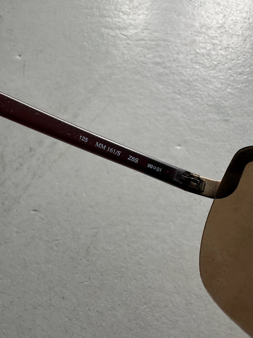 MAX MARA - 2000s SHIELD SUNGLASSES