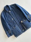 TRUSSARDI - 1990s OVERSIZED DENIM JACKET