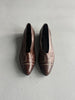 PRADA - 1990s V CUT LOAFERS