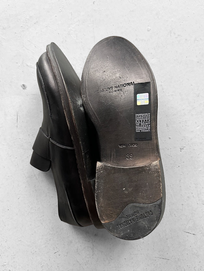 COSTUME NATIONAL - early 2000s LOAFERS
