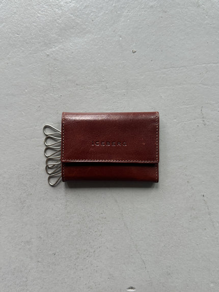 ICEBERG - 1990s LEATHER KEY HOLDER