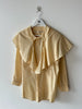 COMME DES GARÇONS - 1980s ASYMMETRIC CAPE OVERLAY SHIRT