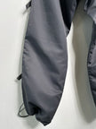 FINAL HOME - early 2000s TECHNICAL TROUSERS WITH SIDE BUTTON DETAILS