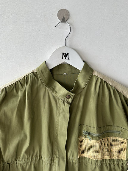 1980s UTILITY JACKET WITH DRAWCORDS DETAILS