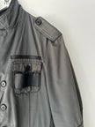 BIKKEMBERGS - S/S 2008 JACKET WITH LEATHER PANELS