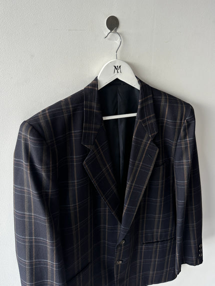 COMME DES GARÇONS HOMME - A/W 1990 OVERSIZED CHECKED BLAZER