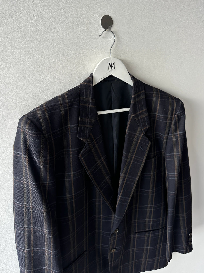 COMME DES GARÇONS HOMME - A/W 1990 OVERSIZED CHECKED BLAZER