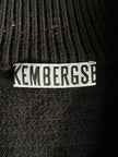 BIKKEMBERGS - 2000s FUNNEL NECK HALF SLEEVE JUMPER