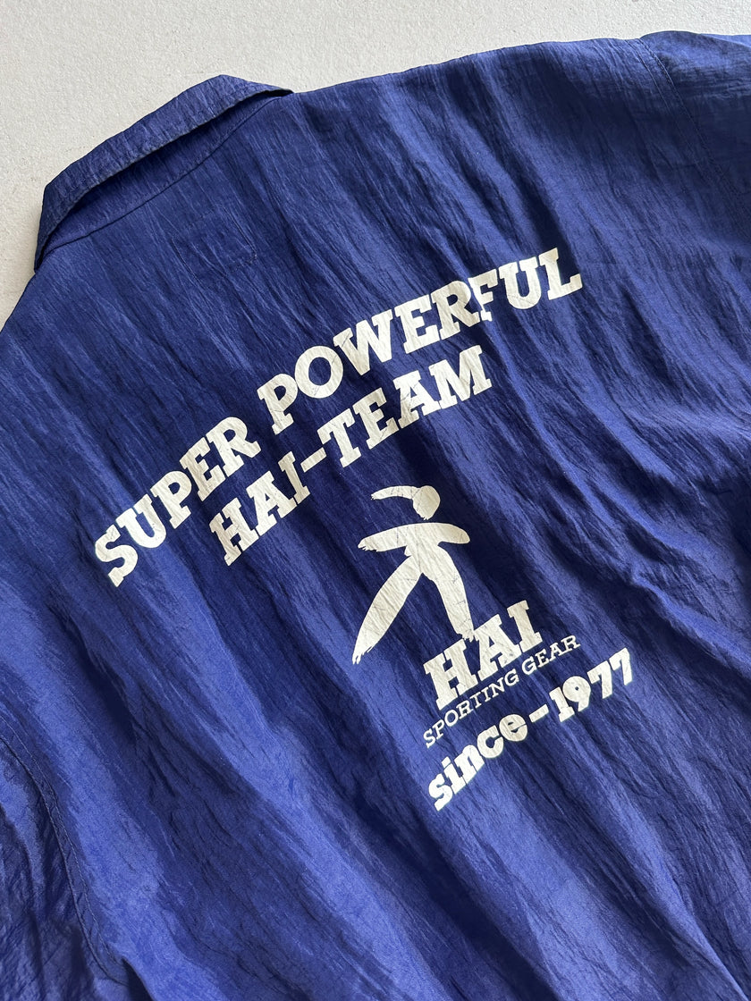 ISSEY MIYAKE HAI SPORTING GEAR - 1980s NYLON BOMBER JACKET