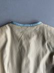 ALVIERO MARTINI - 1990s FITTED JACKET WITH PIPING DETAILS