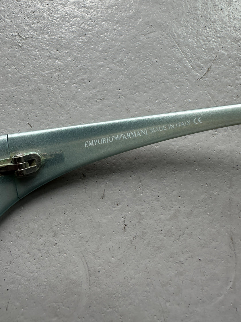 EMPORIO ARMANI -  1990s BIKER SUNGLASSES