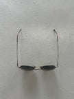 GIORGIO ARMANI -  1990s RIMLESS OVAL SUNGLASSES