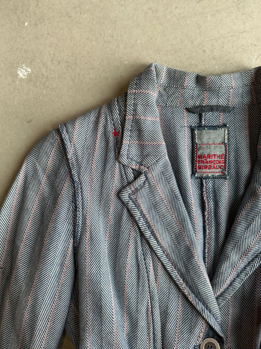 MARITHÉ + FRANÇOIS GIRBAUD - 2000s BELTED BLAZER