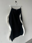 ISSEY MIYAKE -  F/W 2023 SCULPTURAL SKIRT WITH CURVED SIDE PANELS