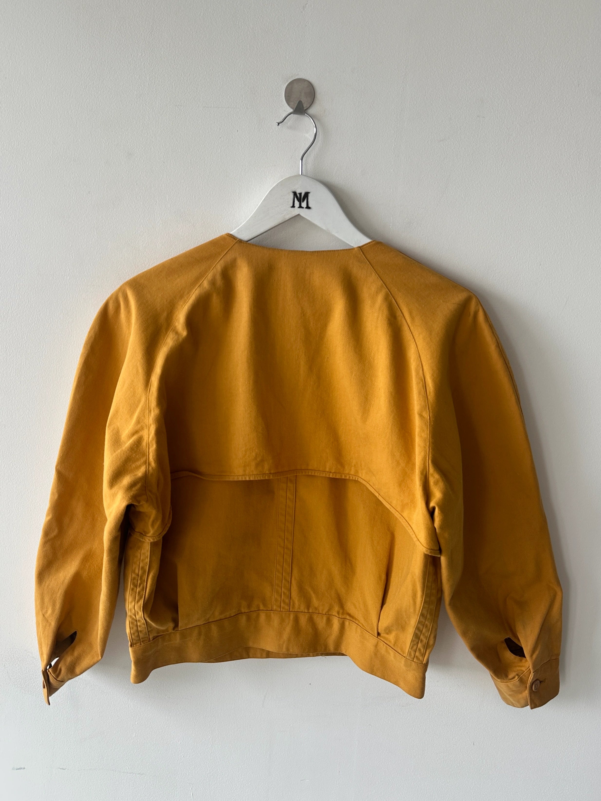 ISSEY MIYAKE - 1970s BOXY FIT ASYMMETRIC FRONT JACKET