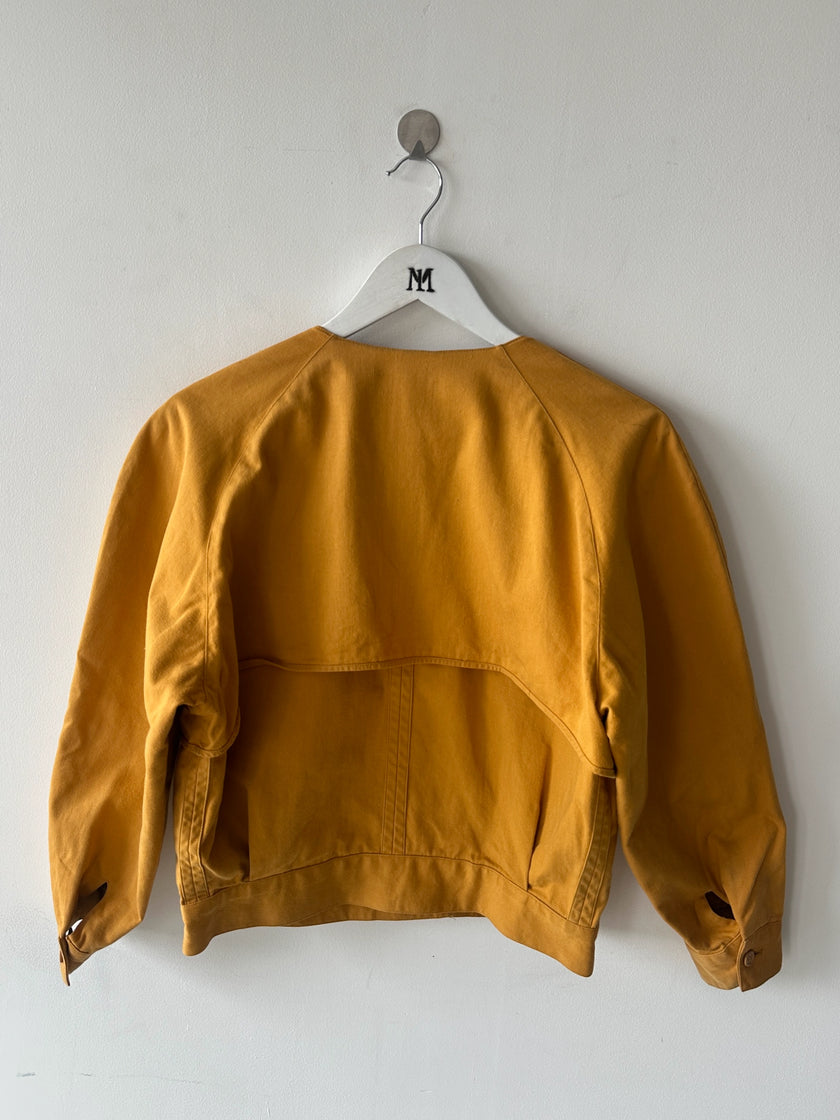 ISSEY MIYAKE - 1970s BOXY FIT ASYMMETRIC FRONT JACKET