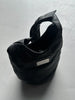 ARMANI JEANS - 2000s PERFORATED LEATHER BUCKET BAG