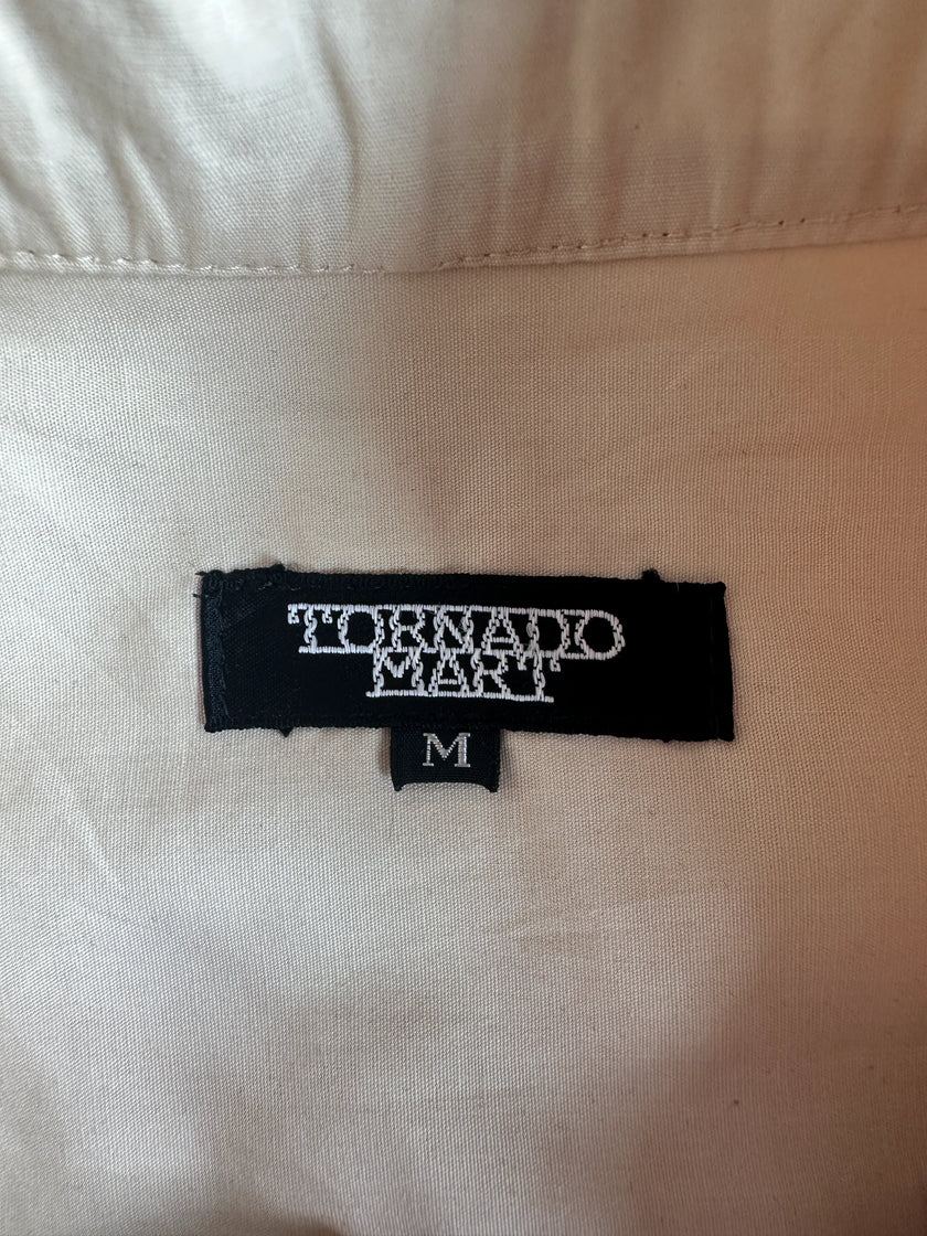 TORNADO MART - 2000s LIGHT JACKET WITH VERTICAL WELT POCKETS
