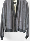 ITALIAN LABEL 1980s PINSTRIPED BLOUSON JACKET