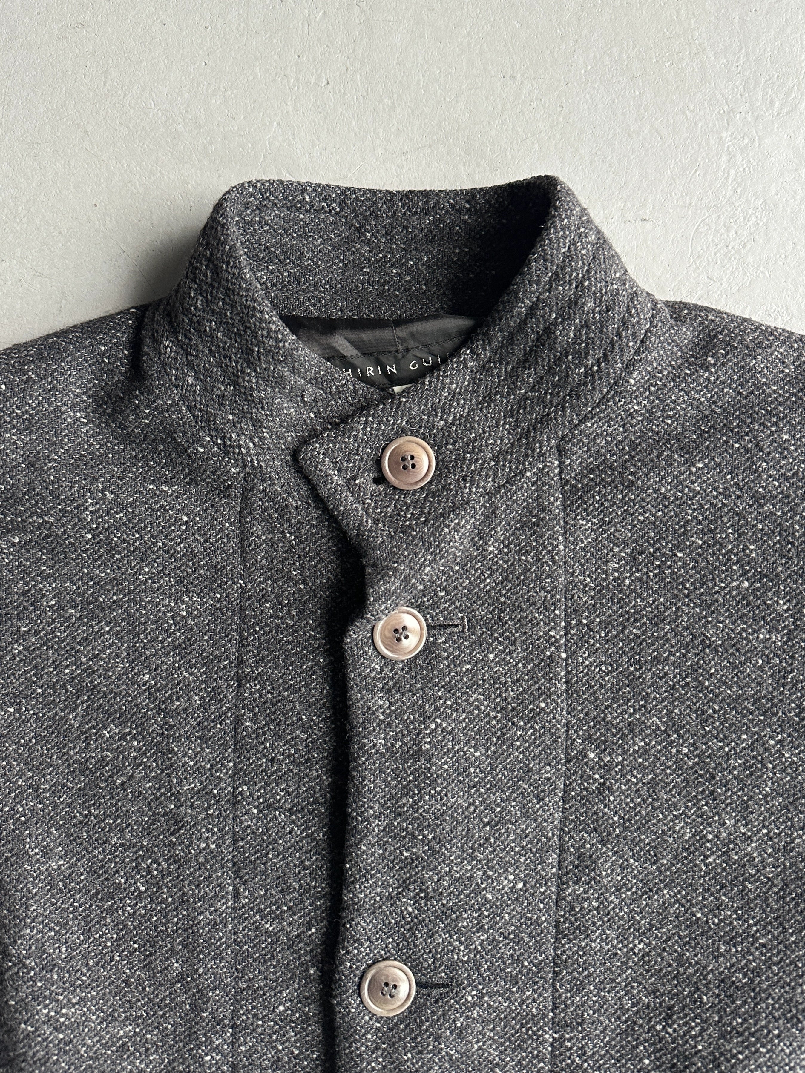 SHIRIN GUILD - 1990s OVERSIZED TWEED KIMONO COAT