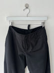 DSQUARED2 - late 1990s COATED TROUSERS WITH GATHERED DETAILS