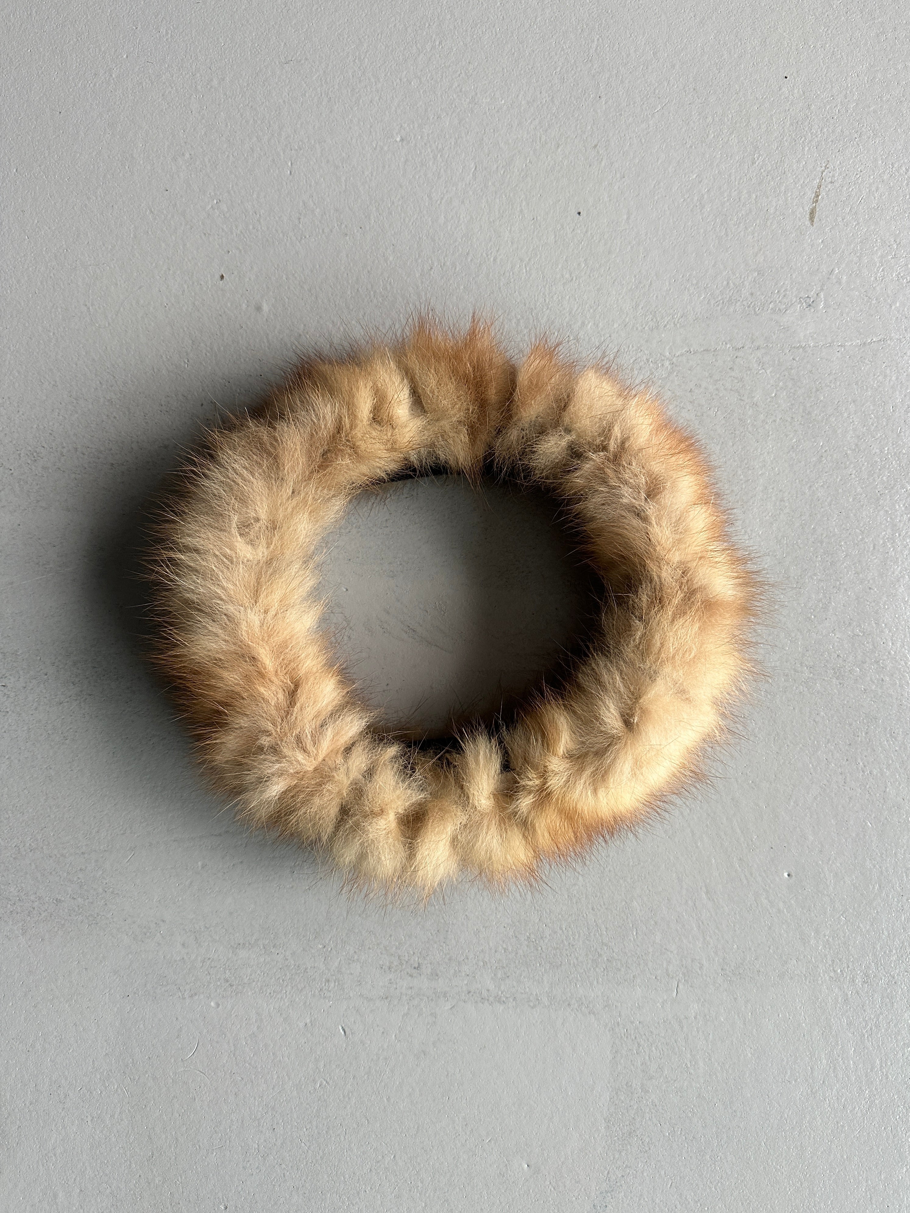 1990s FAUX FUR HEADBAND