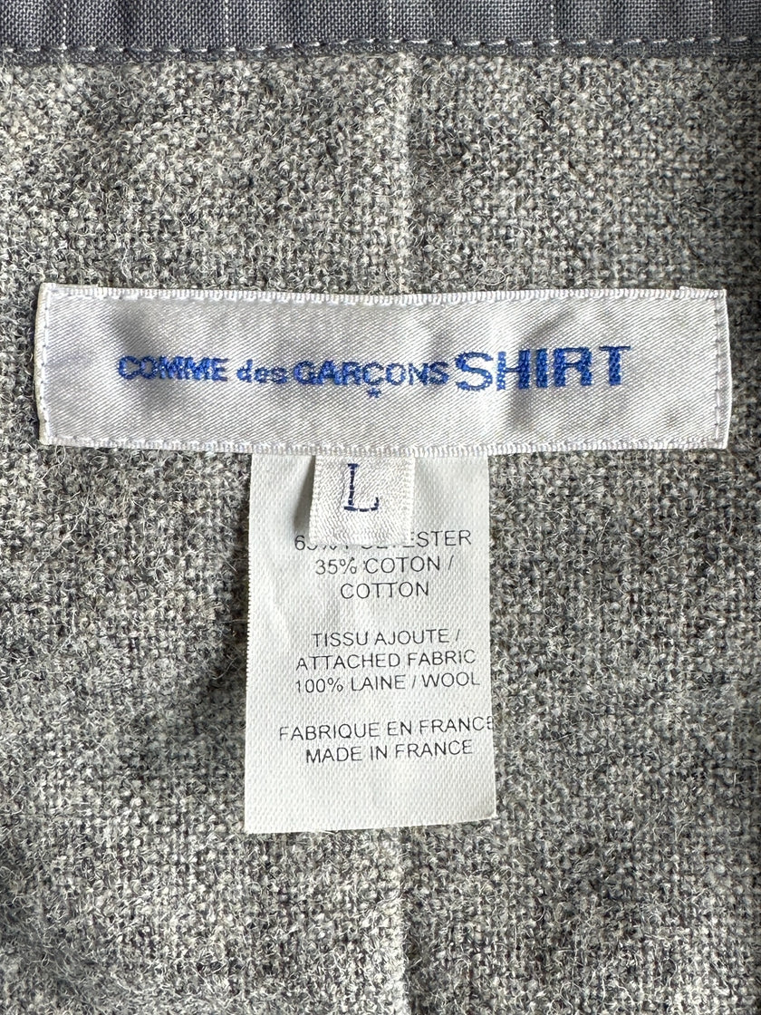 COMME DES GARÇONS - A/W 2016 MULTI POCKET PINSTRIPED BLAZER