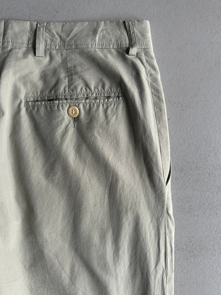 DRIES VAN NOTEN - 1990s STRAIGHT FIT TAILORED TROUSERS