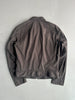 BIKKEMBERGS - 2000s LIGHT JACKET WITH LEATHER PANEL AT FRONT