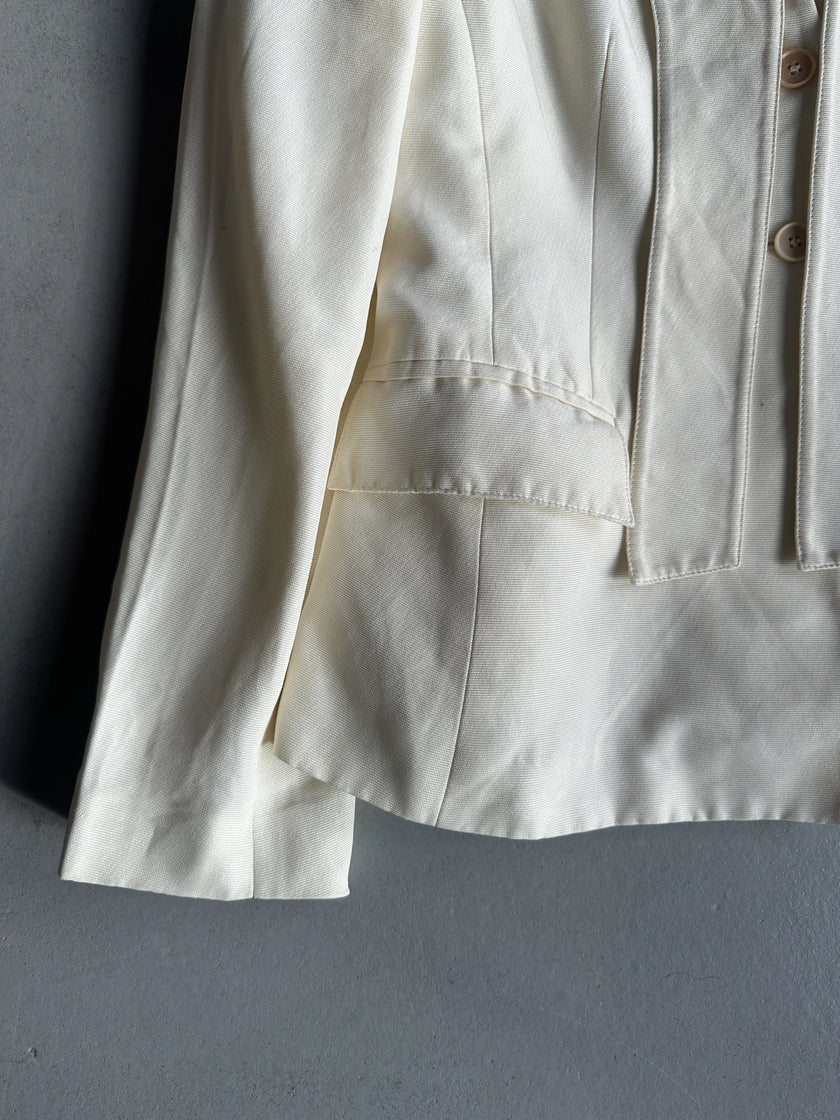 EMPORIO ARMANI - S/S 2003 ADJUSTABLE LAPELS FITTED BLAZER