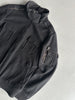 ANDREW MACKENZIE - F/W 2004 WOOL BOMBER JACKET WITH ZIP DETAILS