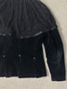 LUISA SPAGNOLI - VINTAGE BLACK VELVET JACKET WITH LACE DETAILING