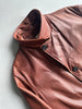 ARMANI JEANS - 1990s STRAIGHT FIT LEATHER JACKET
