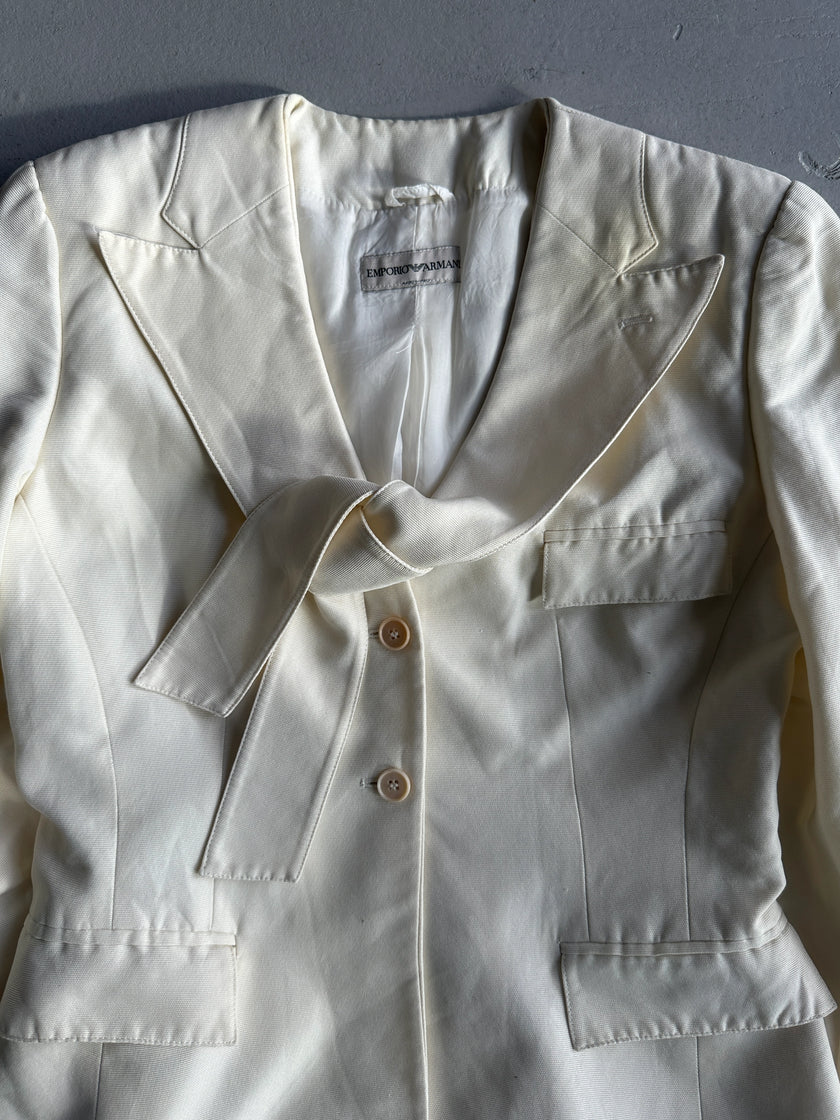 EMPORIO ARMANI - S/S 2003 ADJUSTABLE LAPELS FITTED BLAZER