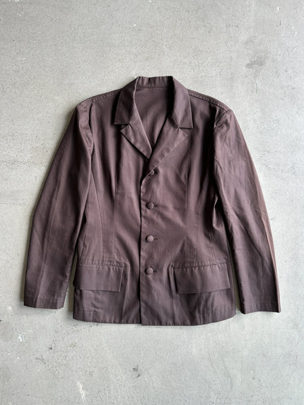 YOHJI YAMAMOTO - S/S 1998 STRAIGHT FIT COTTON BLAZER