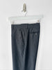 HELMUT LANG - late 1990s PINSTRIPED STRAIGHT LEG TROUSERS