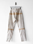 ISSEY MIYAKE - S/S 1997 PANELLED TROUSERS WITH GEOMETRIC BELT LOOPS DETAILING