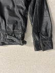 1980s DOUBLE LAYER LEATHER BIKER JACKET