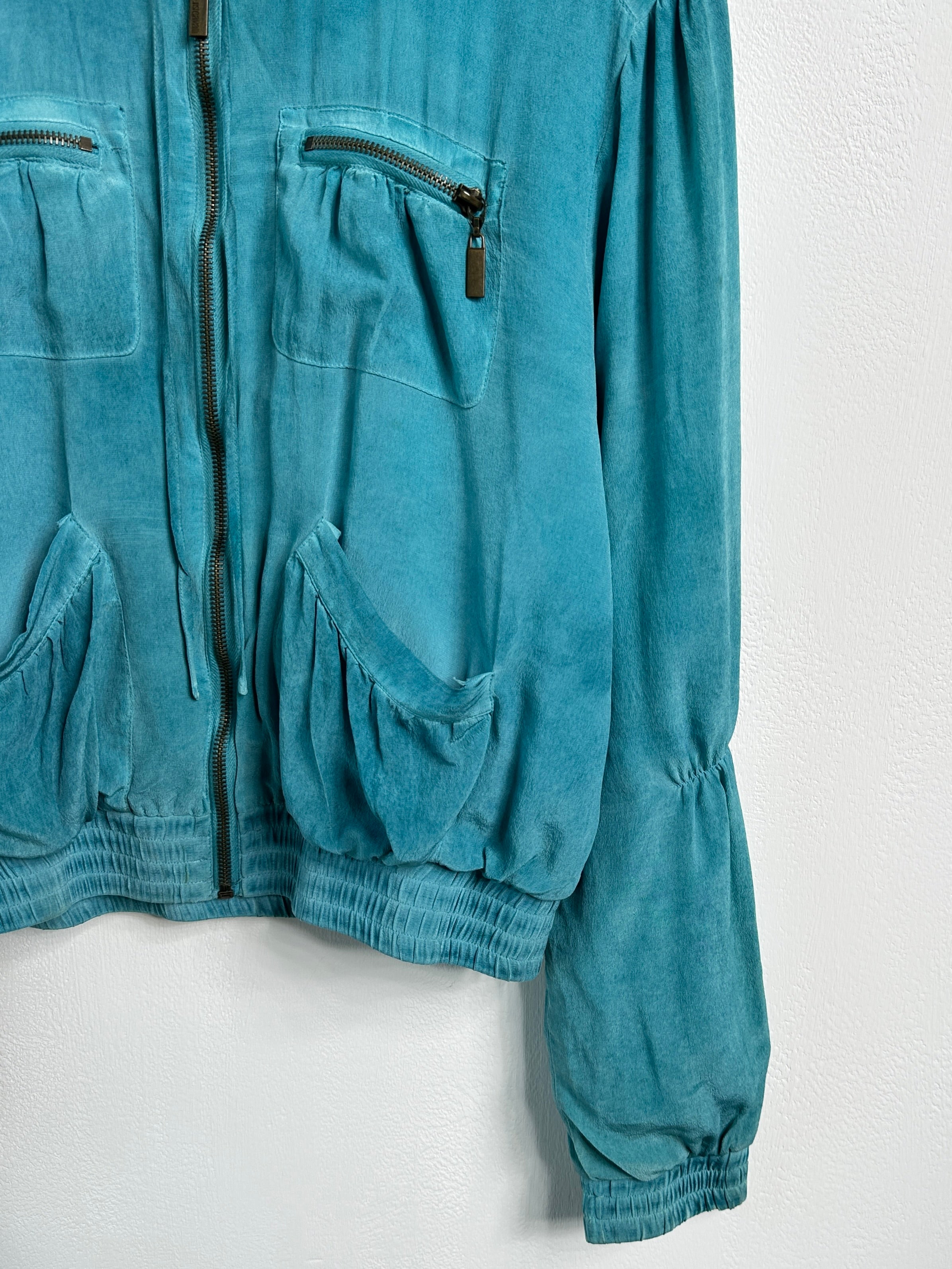 JUST CAVALLI -  S/S 2009 SILK BOMBER JACKET