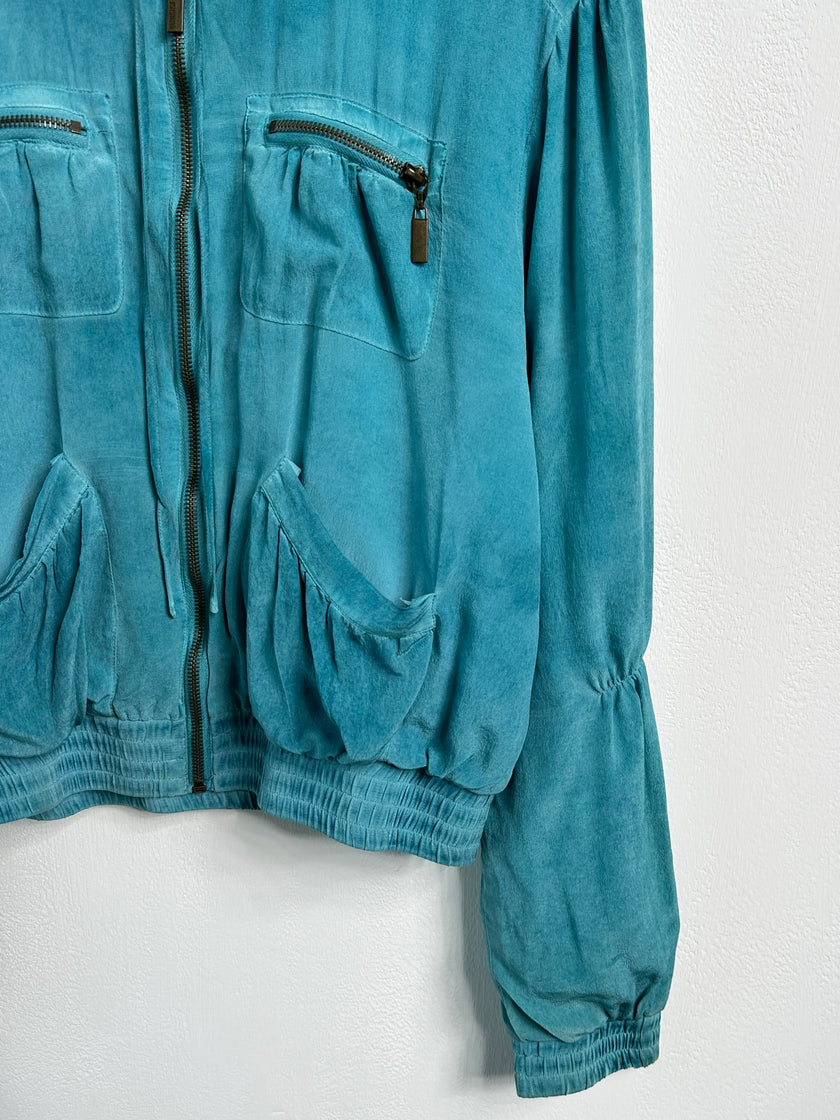 JUST CAVALLI -  S/S 2009 SILK BOMBER JACKET
