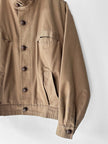 VALENTINO - 1980s CROP FIT JACKET WITH BRUSHED PILE LINING